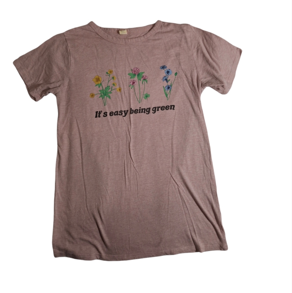 Its easy being green cotton short sleeve Tshirt